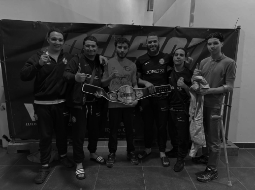 foto met een nederlands kampioen